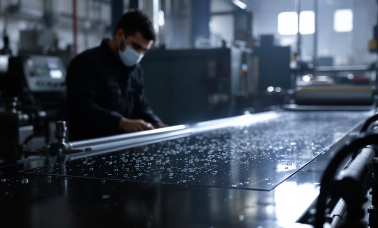 دستگاه تولید ورق abs